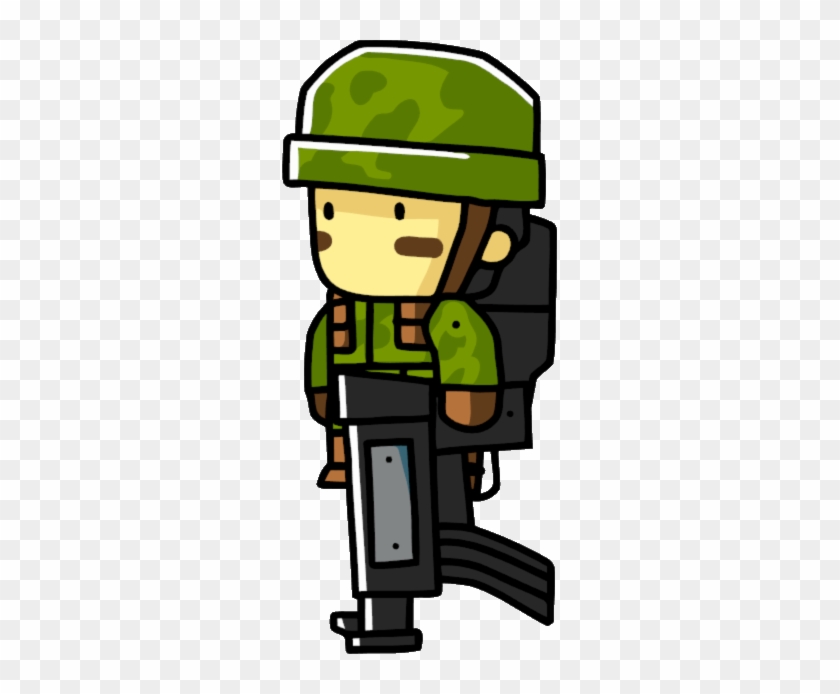 Soldier Male - Scribblenauts Unlimited Soldier #248766