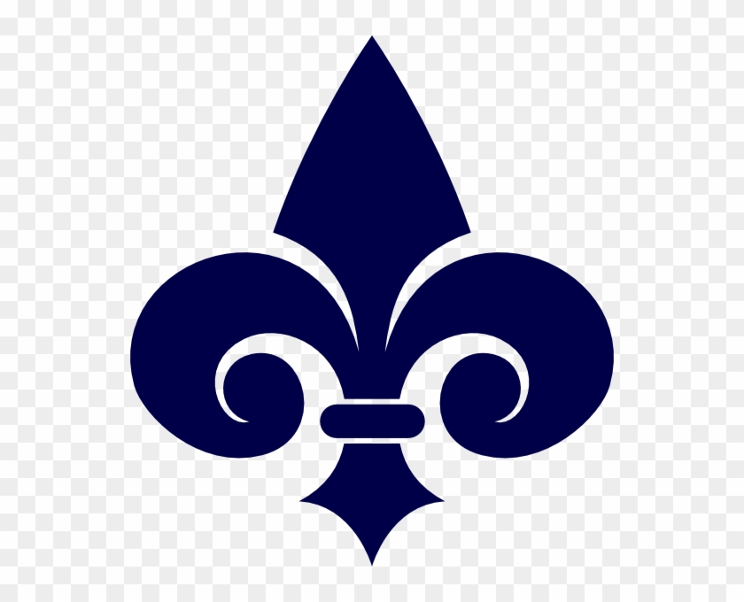 Navy Fleur De Lis Clip Art #248843