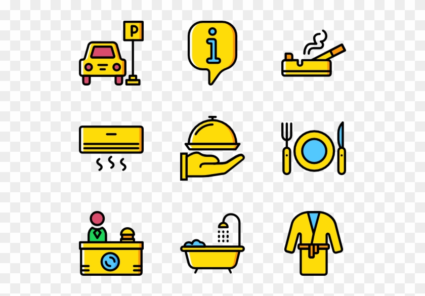Hotel Services 90 Icons - Icon #248905