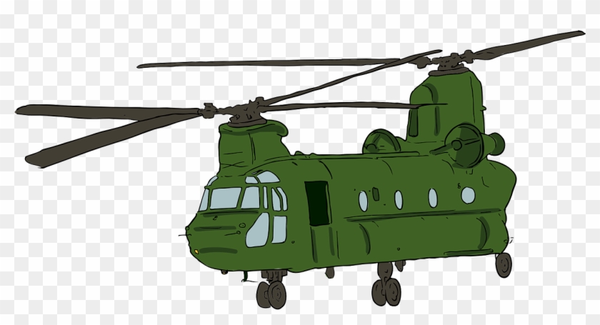 Military Helicopter Boeing Ch 47 Chinook Boeing Ah - Military Helicopter Clip Art #249008