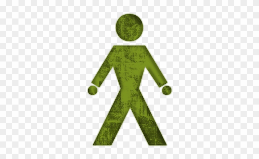 Men Clipart Green - Icon #249149