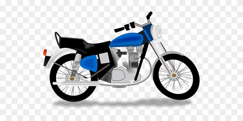 Motorcycle Motorbike Bike Transport Vehicl - Motorcycle Clipart Png #249161