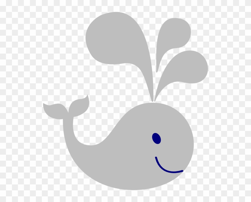 Little Gray Whale Clip Art - Gray Whale Clip Art #249242