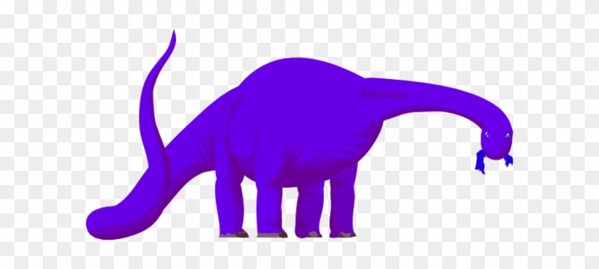 Purple Dinosaur Cliparts - Dinosaur #249336