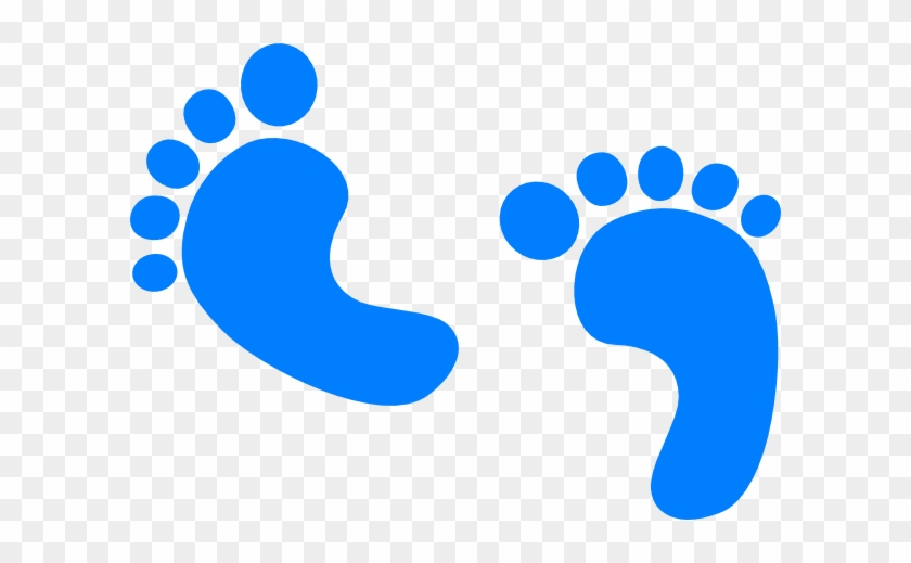 Foot Steps Clip Art - Baby Shower Png #249374