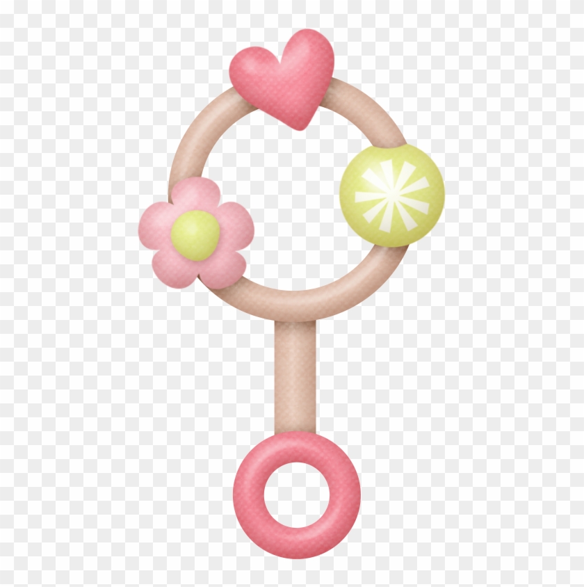 Cute Cliparts ❤ Baby Girl Rattle - Sonaja Bebe Png #249441