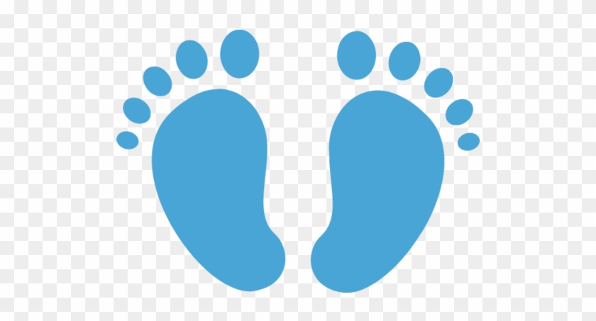 Feet - Baby Foot Print Blue #249462