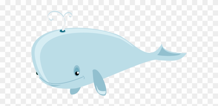 Baby Blue Whale Clip Art Blue Whale - Cartoon Whale No Background #249467