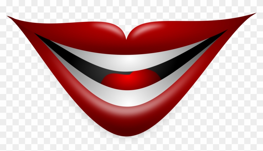 Images For Smile Mouth Clip Art - Clown Smile Png #249475