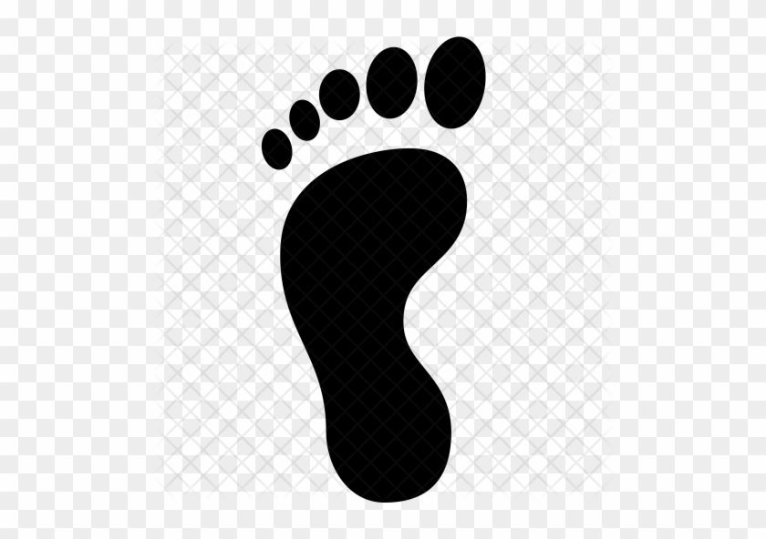 Footsteps Icon - Foot Png #249537