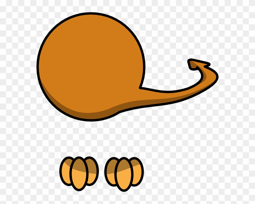 Feet Tail Clip Art - Clip Art #249685