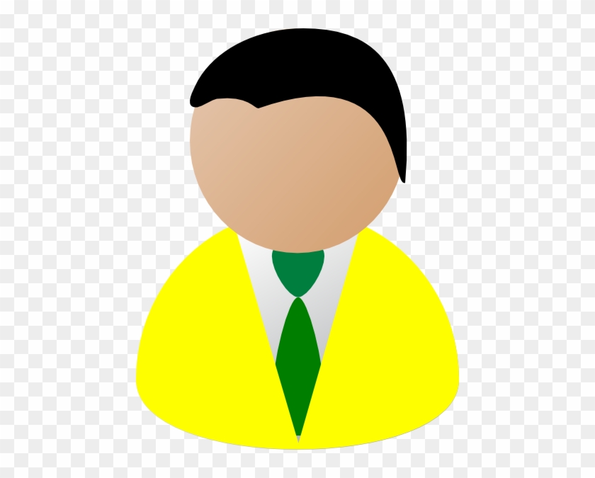 Yellow Agent Clip Art - Agent Clipart #249745