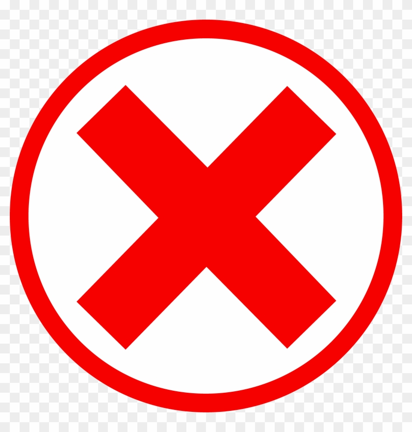Office 2010 Clipart Red X