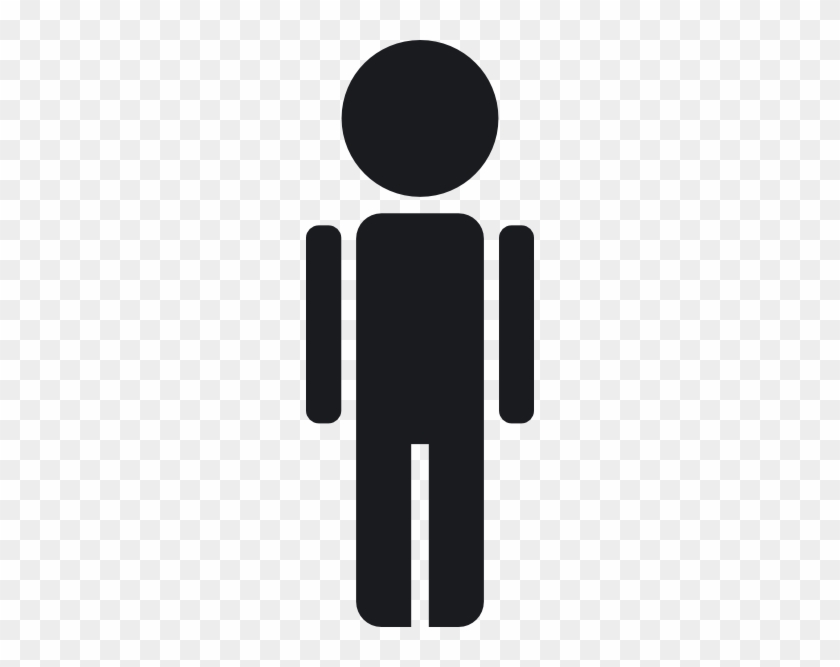 Stick Figure Man Black Clip Art At Clker Com Vector - Black Stick Figure Man #249826