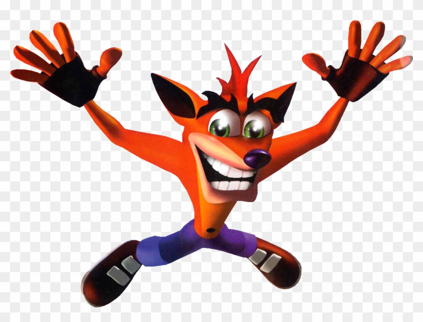 Crash2f - Crash Bandicoot Png Hd #249956