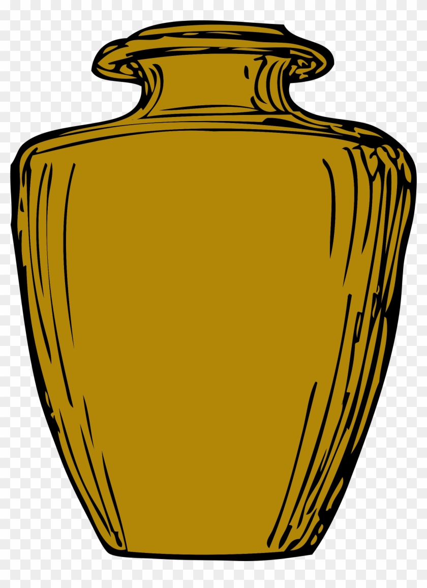 Big Image - Stone Jar Clip Art #249970