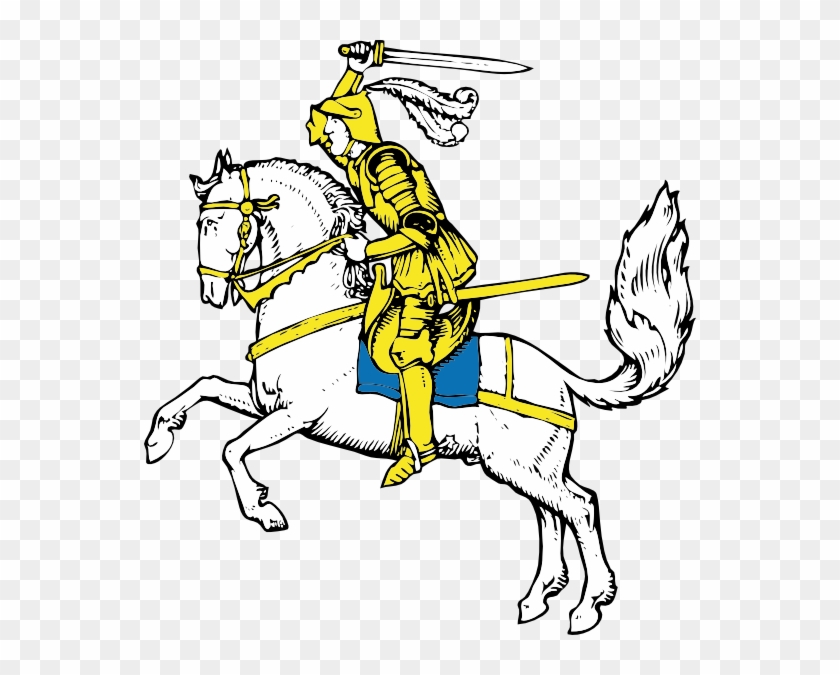 Warrior On Horse Clipart #250115