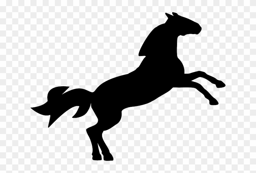 Jumping Horse, Animal, Countryside, Jumping - Horse Jumping Silhouette Png #250157