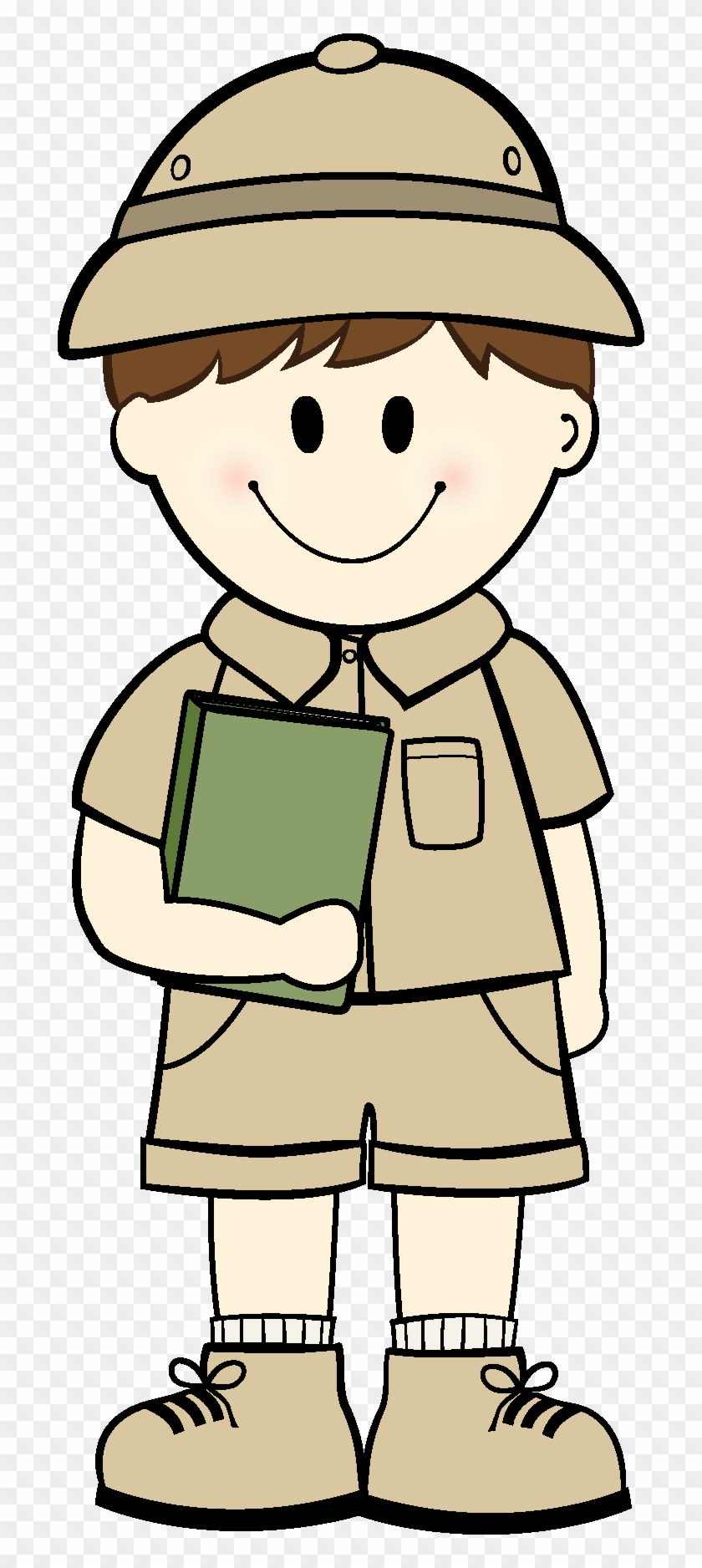 Hat Clipart Paleontologist - Tourguide Clipart #250164