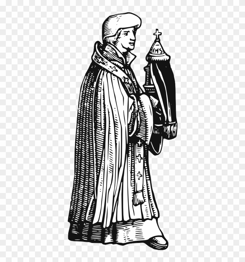 Medieval Clipart Medieval Merchant - Medieval Parish Priests #250246