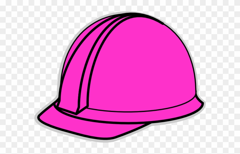 Pink Hard Hat Clip Art - Blue Hard Hat Png #250283