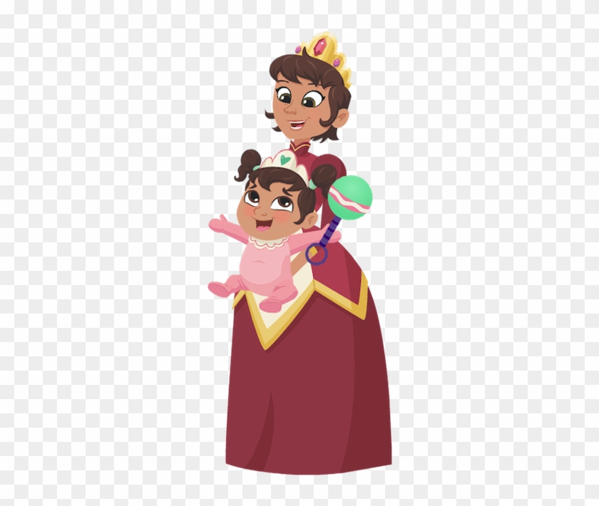 Nella The Princess Knight Queen Mom And Baby Norma - Nella The Princess Knight #250336