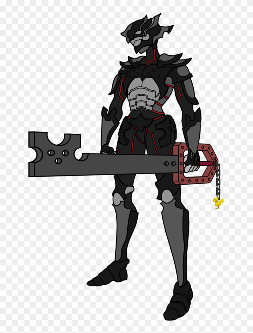 Metal Chocobo Keyblade Armor [updated] By Raighndraconus - Oc Keyblade Armor #250390