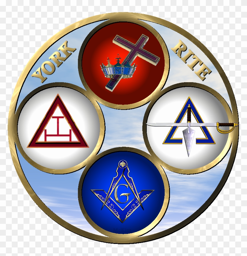 York Rite Masonic Clip Art - York Rite Emblem #250398