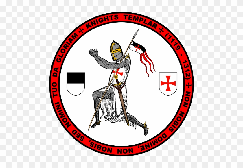 Knights Templar Kneeling Seal Shirt2 - Knights Templar Tshirts #250405