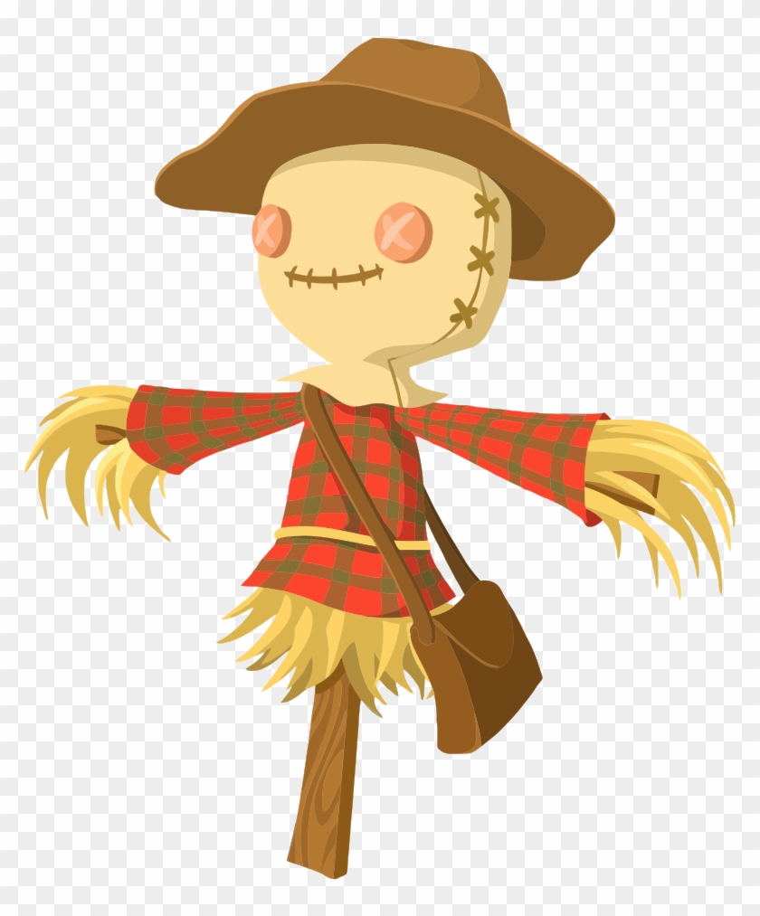 Cartoon Scarecrow - Scarecrow Png #250478