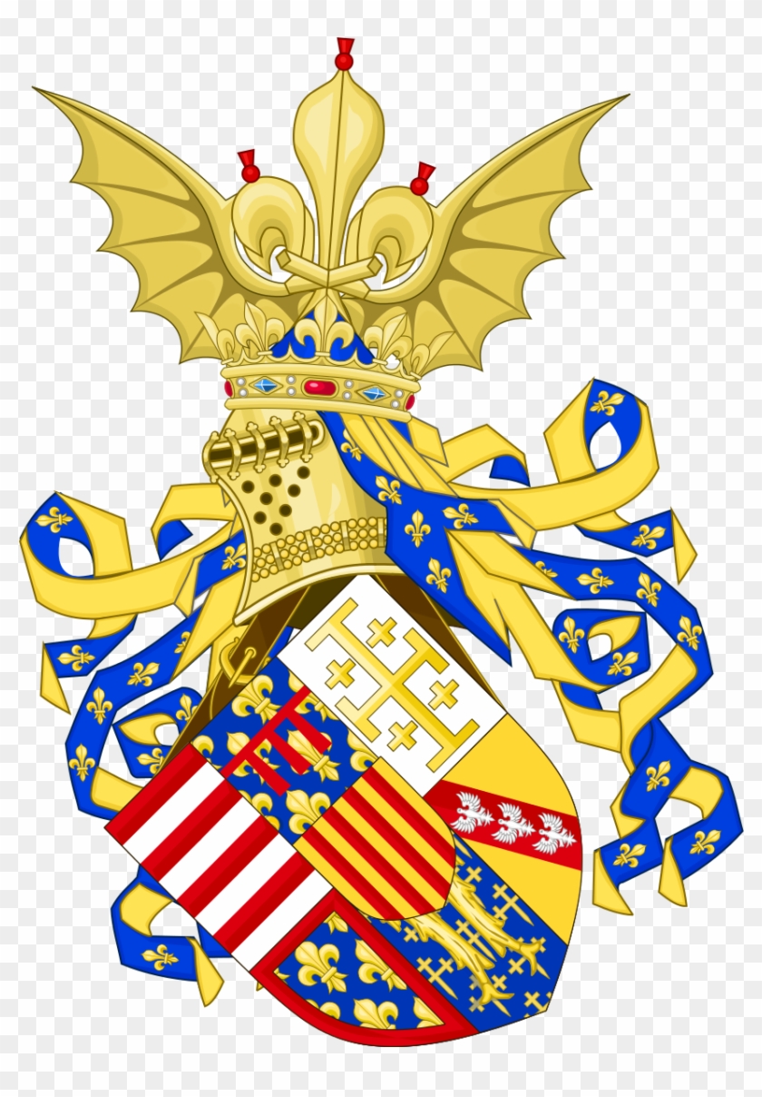 Coat Of Arms Of René Of Anjou - Coat Of Arms #250496