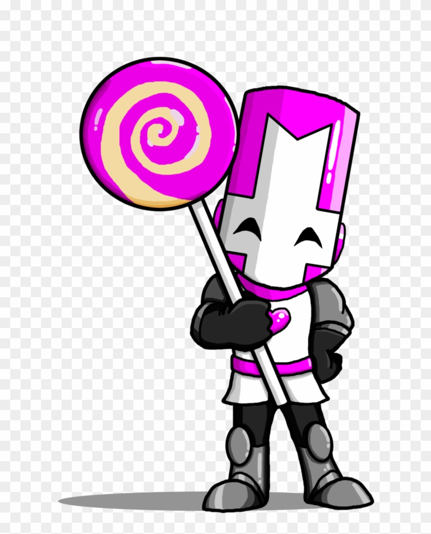 Pink Knight By Angryoldbat - Castle Crashers #250527