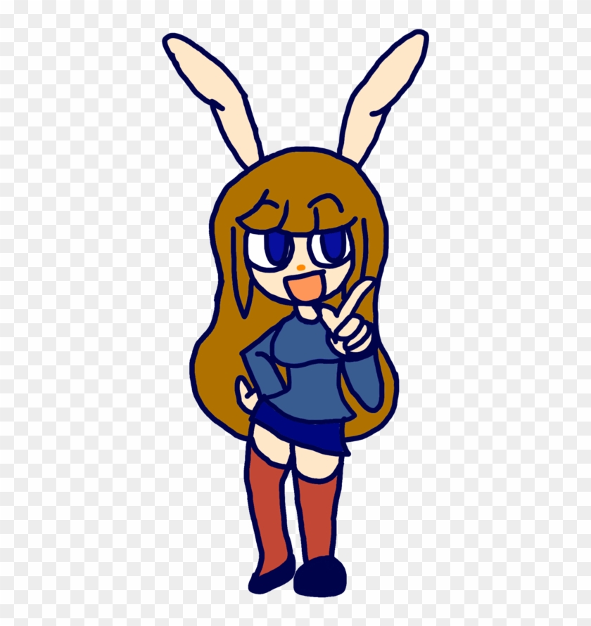 Pop'n Music Styled The Girl's Bunny Form By Milk-knight - Cartoon #250536