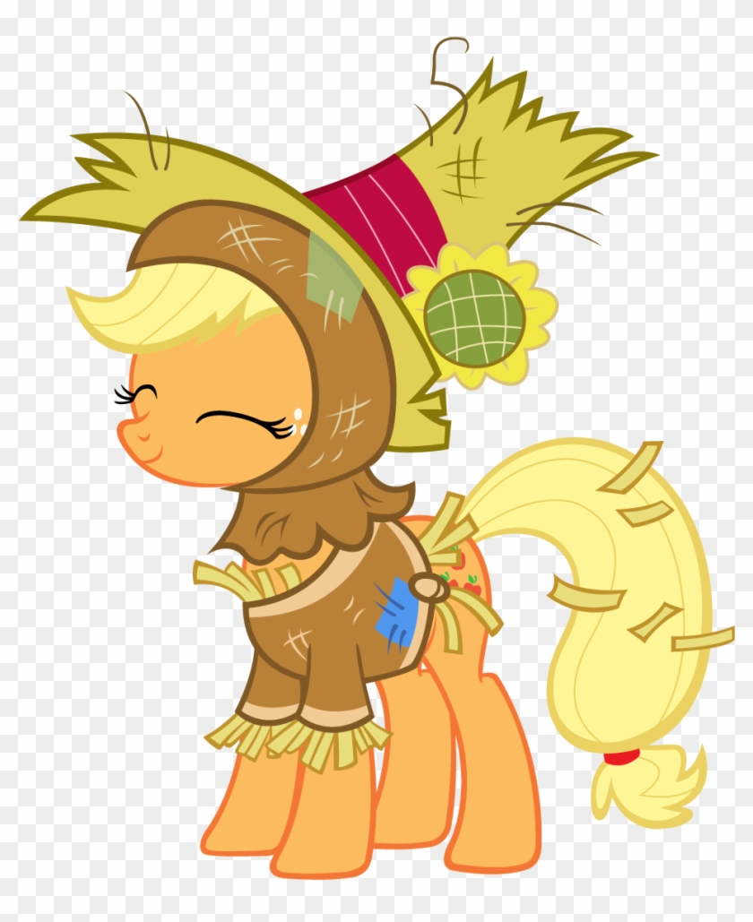 Applejack Scarecrow Costume By Punchingshark Applejack - Applejack #250582