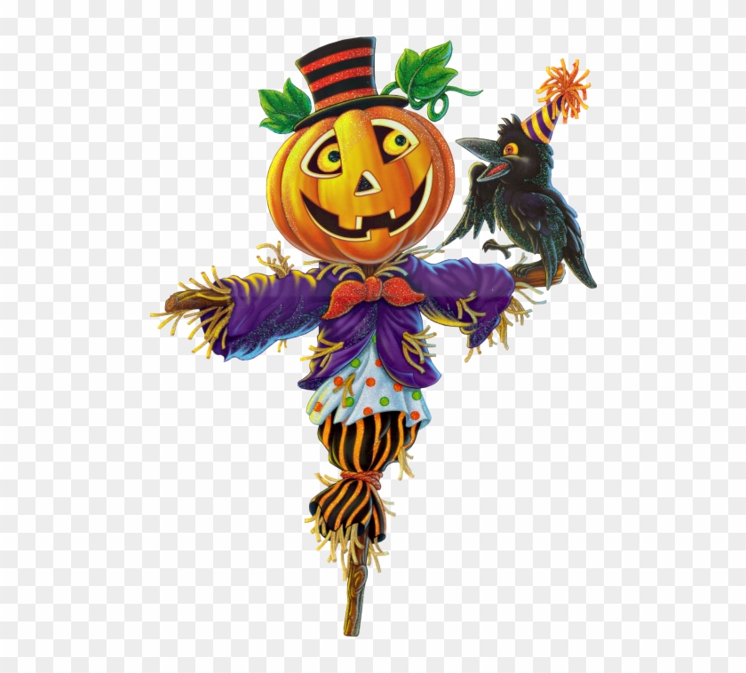 0, - Pumpkin Scarecrow Png #250673