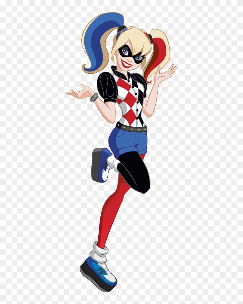 New Profile Art Harley As A Hero Wheee - Harley Quinn Dc Superhero Girl Invitacion #250741