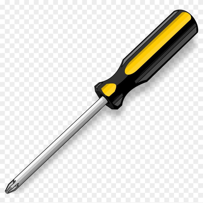 Free Vector Screwdriver Clip Art - Phillips Head Screwdriver Definition #250816