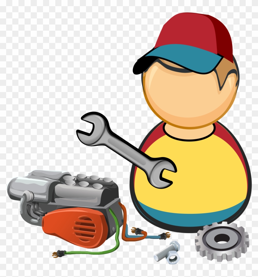 Automotive Mechanic - Wrench Clip Art #250918