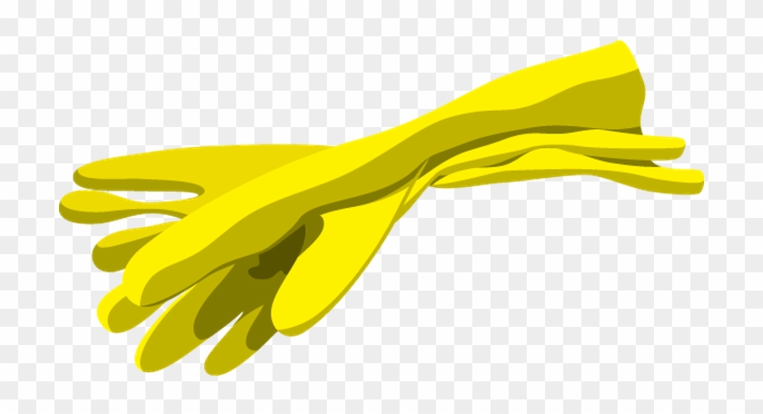 Rubber Gloves - Clip Art Rubber Glove #250952