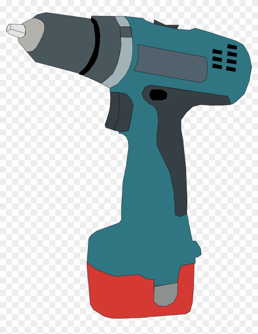 Hand And Power Tools Clipart - Drill Clip Art #250953