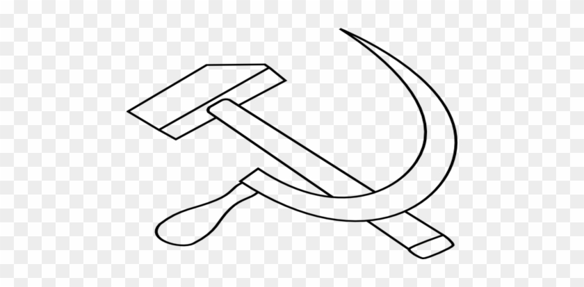 Coloring Trend Medium Size Hammer And Sickle Meaning - Sickle Coloring Page #251019