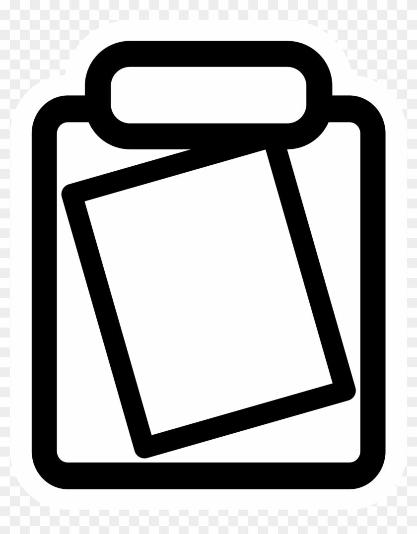 Clipboard Clipart - Icon #251071