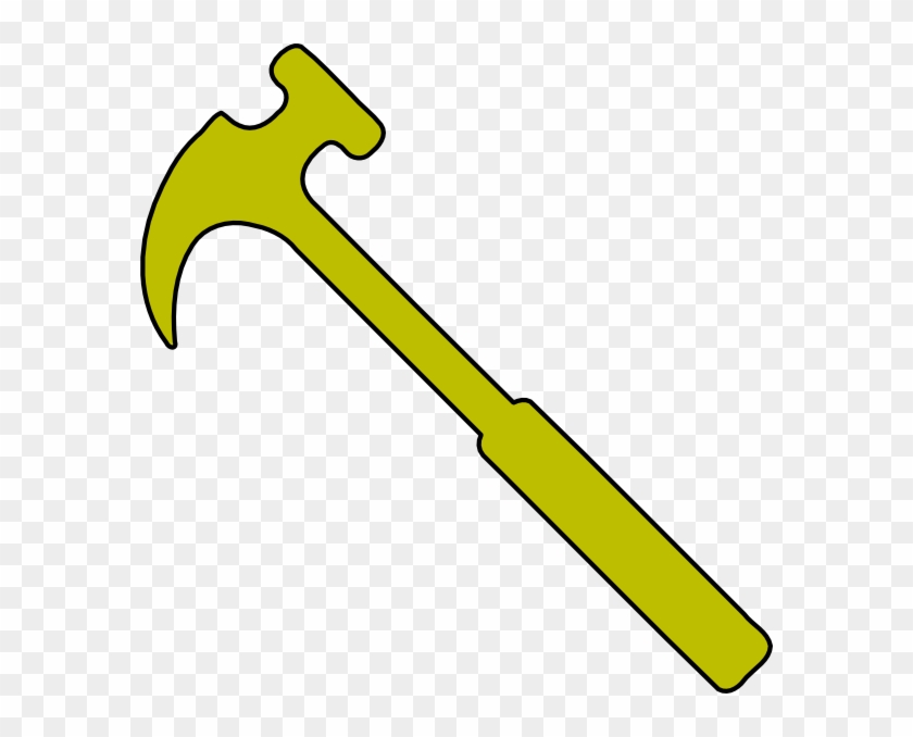 Gold Hammer Clip Art - Gold Hammer Clip Art #251093