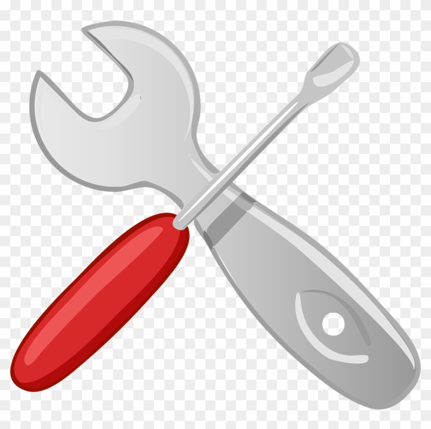 Screwdriver Icon, Cartoon, Tools, Hammer, Tool, Wrench, - Hardware Clipart #251096