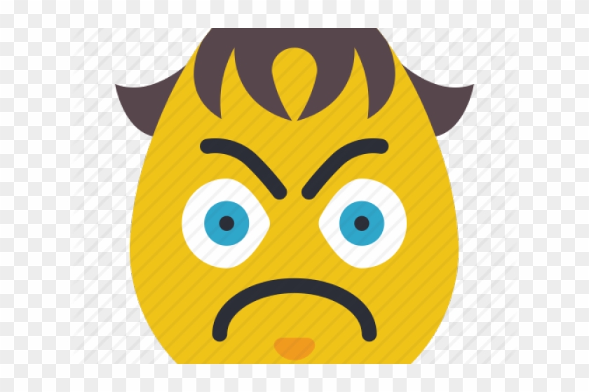 Emoji Clipart Grumpy - Smiley #1604288