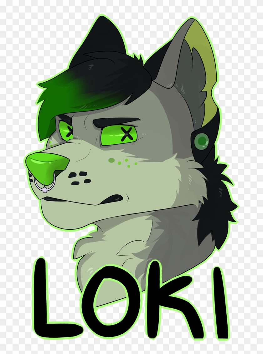 Name Badge Commission Loki Transparent By Ghost Soap - Cartoon #1604295