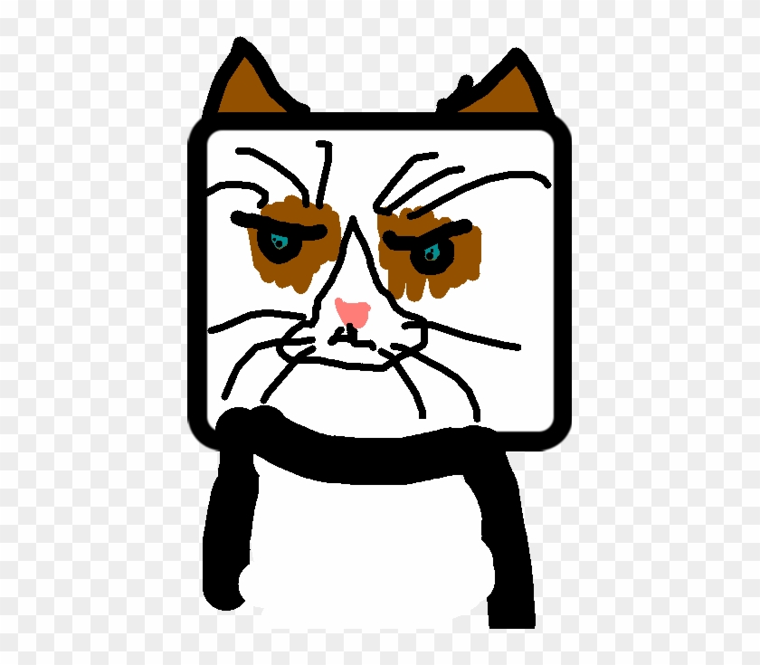 Kit Cat - Grumpy - Triangle #1604310