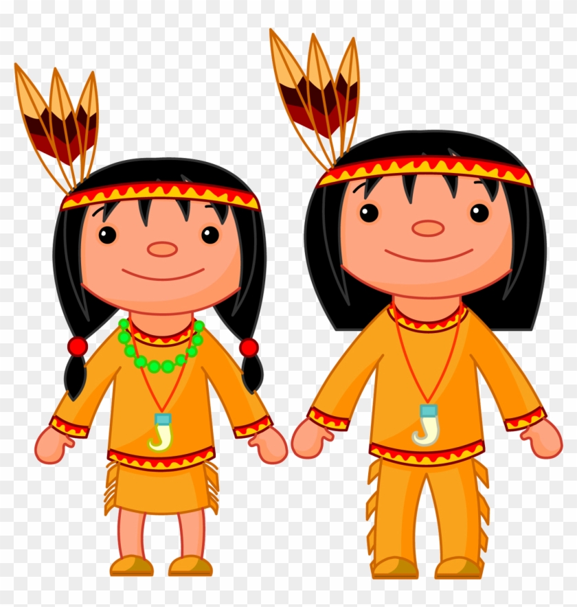 Indians Wahoo Clipart - Native American Clipart #1604351