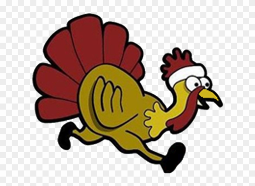 Bourbonnais Township Park District Turkey Trot - Cartoon #1604369