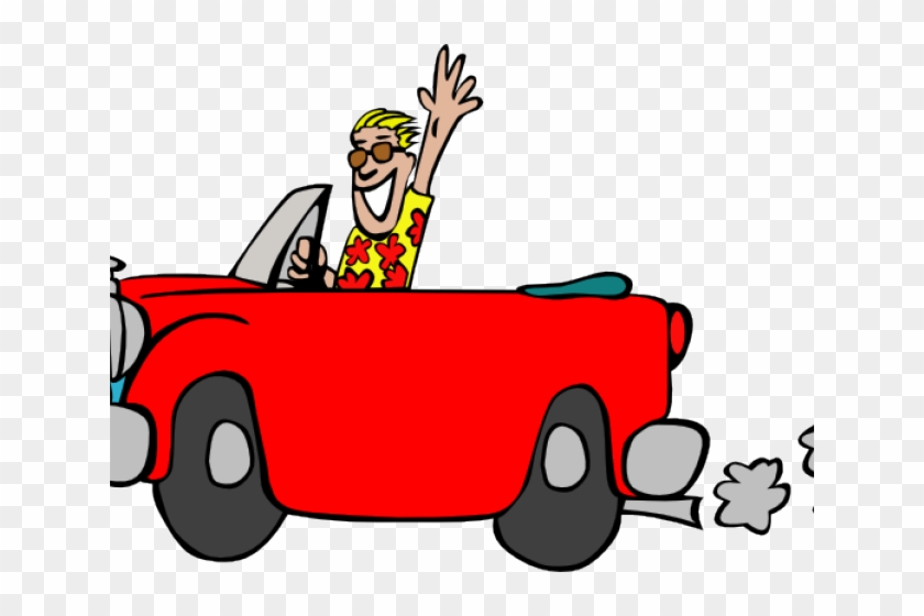 Driving Clipart Transparent Background - Driving Car Clip Art #1604421